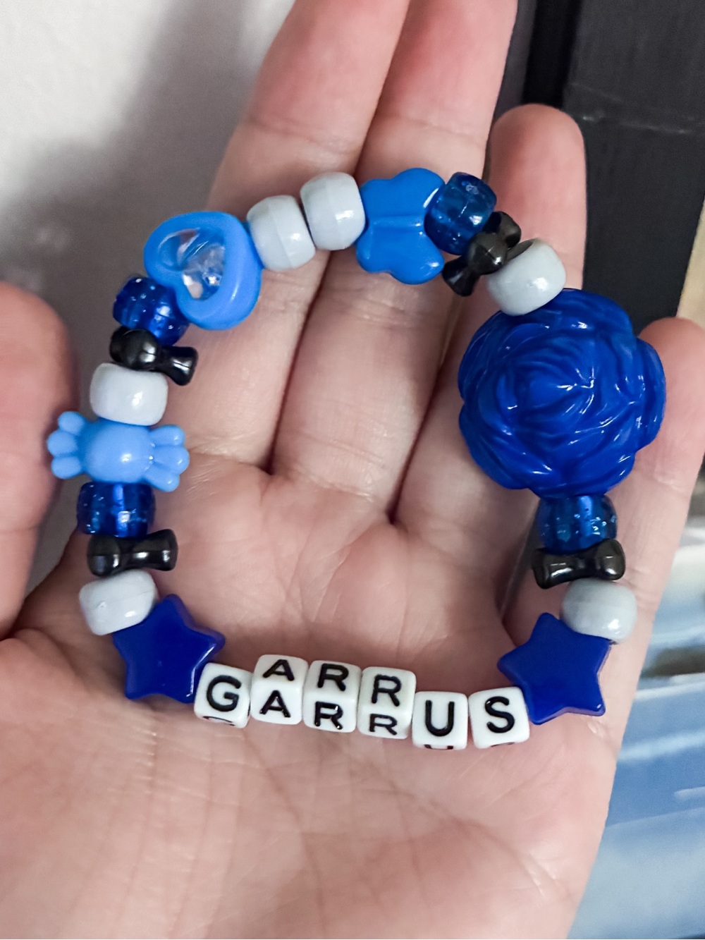 Mass Effect: Garrus Vakarian Inspired Kandi Bracelet